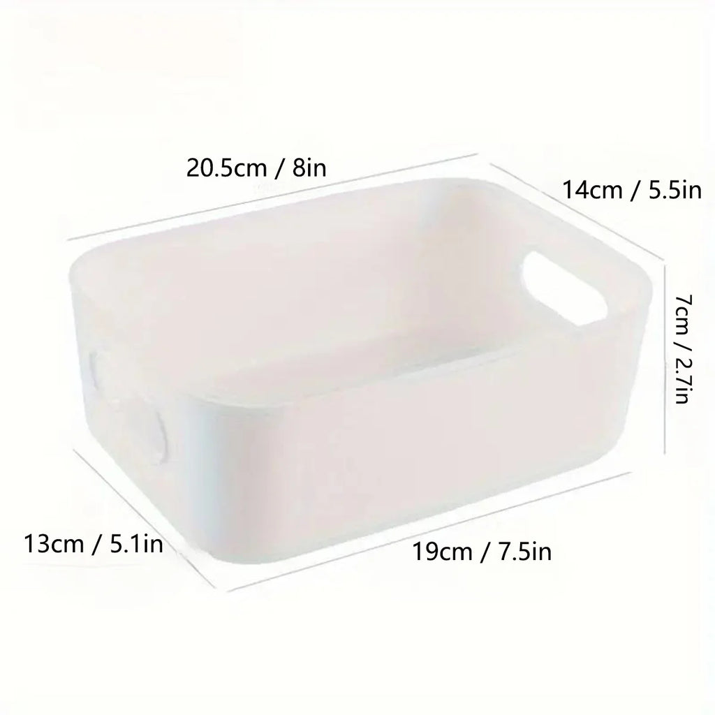 Large Plastic Storage Boxes with Lids – Multi-Purpose Household Organiser (10-Piece Set)