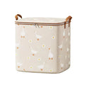 Daisy Goose Storage Bag For Quilt Down Jacket Winter Clothing Large Capacity Foldable Closet Organizer Cotton Quilt Storage Bags