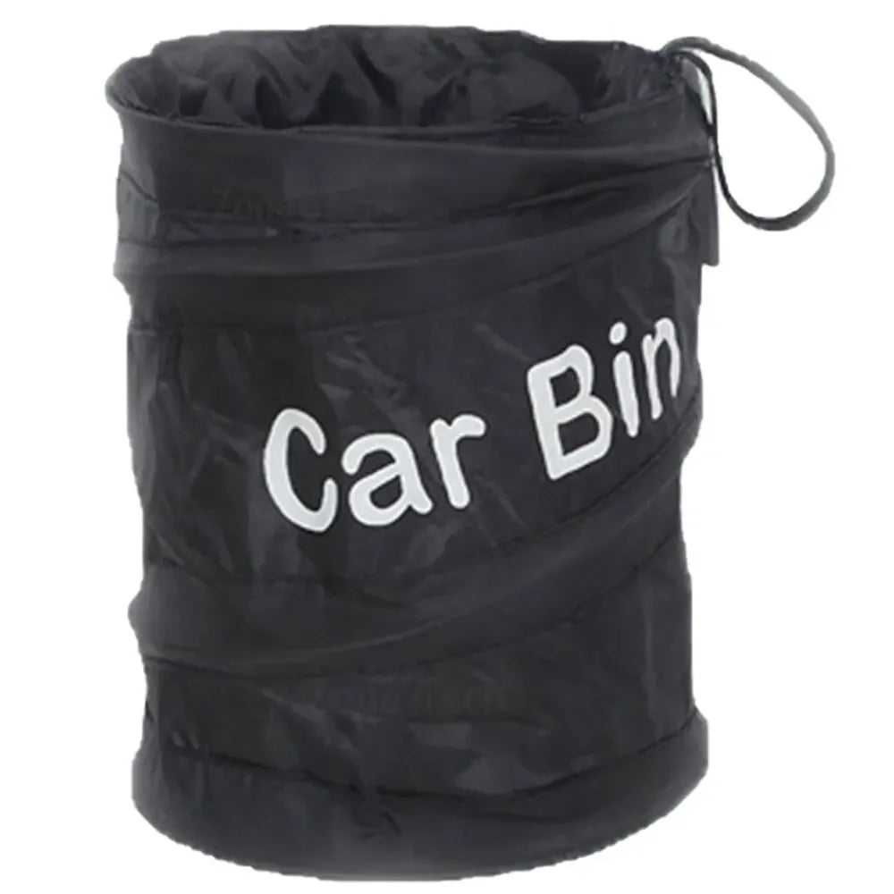 Portable Foldable Car Trash Bin – Waterproof Pop-Up Interior Waste Bag