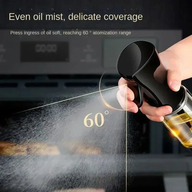 Oil Spray Bottle – Reusable Olive Oil & Vinegar Mist Sprayer for Cooking