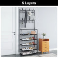 Multi-Layer Shoe & Hat Rack – Freestanding Entryway Storage Organiser