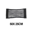 Car Trunk Mesh Organizer – Universal Velcro Storage Pocket for Vehicle Interiors